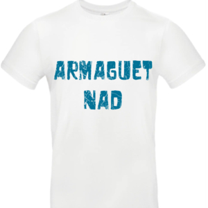 T-shirt homme logo bleu Armaguet Nad, S.O.D.O.M, Le Hardcore Français