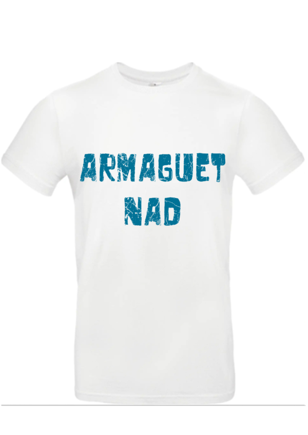 T-shirt homme logo bleu Armaguet Nad, S.O.D.O.M, Le Hardcore Français