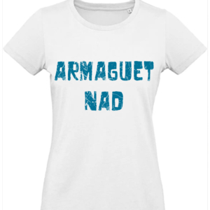 T-shirt femme logo bleu Armaguet Nad, S.O.D.O.M, Le Hardcore Français