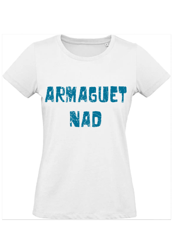 T-shirt femme logo bleu Armaguet Nad, S.O.D.O.M, Le Hardcore Français
