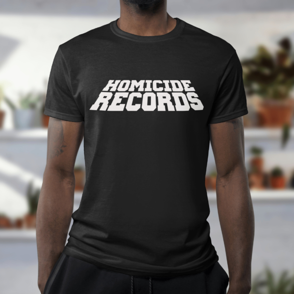 T-shirt homme Homicide Records, Collection Blanc, Homicide Records, Le Hardcore Français