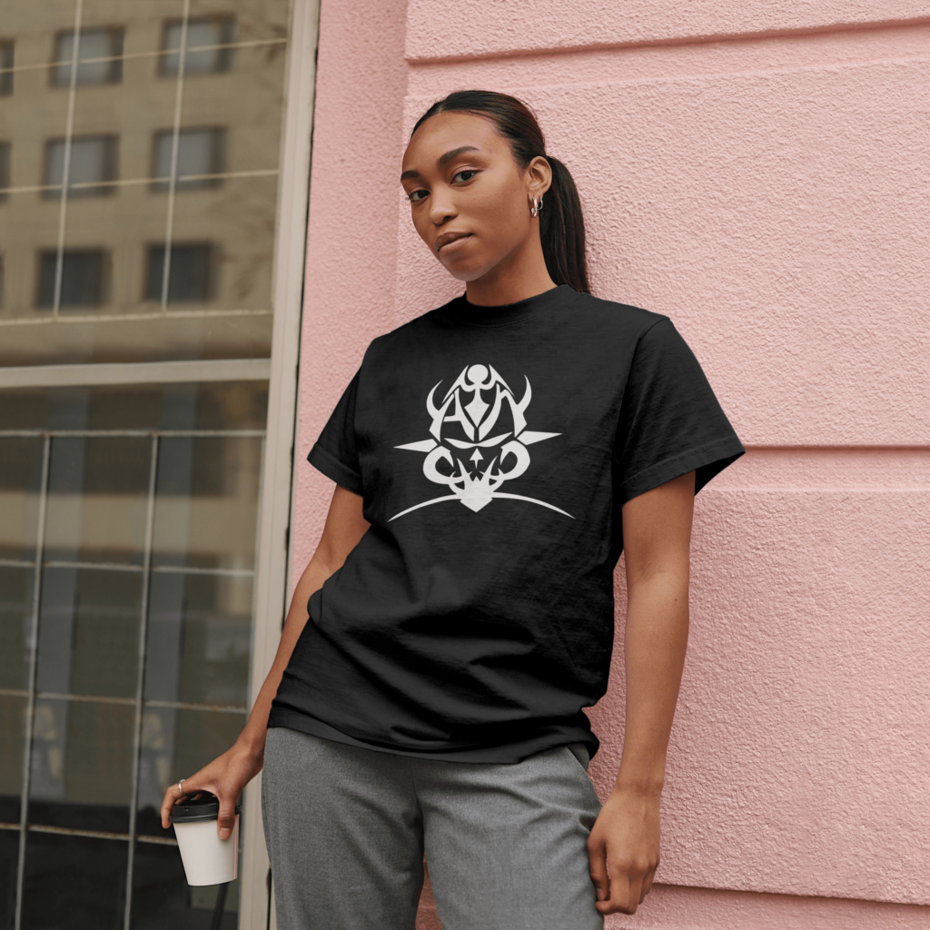 T-shirt femme logo Armaguet Nad, Collection Blanc, Le Hardcore Français