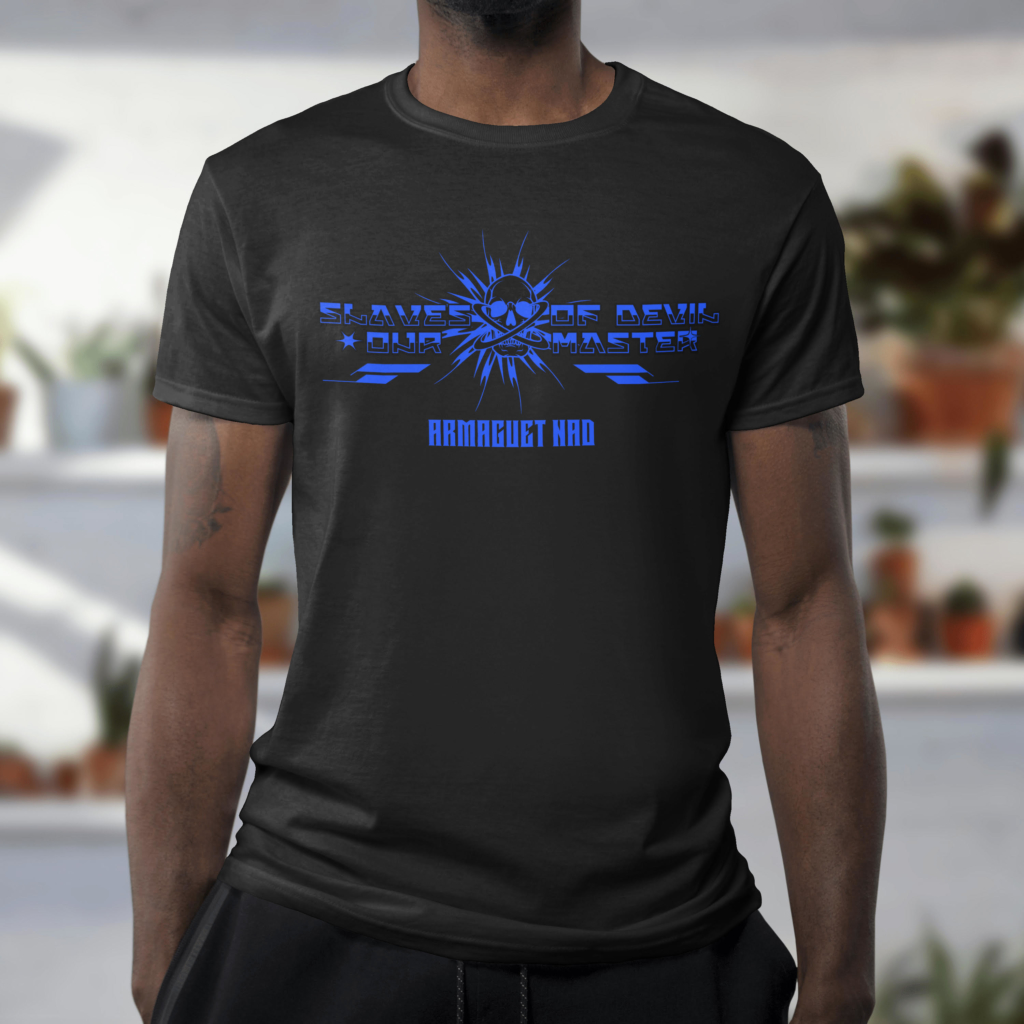 T-shirt homme S.O.D.O.M., Armaguet Nad, Collection Bleu, Le Hardcore Français