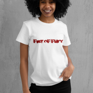 T-shirt femme Fist Of Fury, S.O.D.O.M., collection rouge, Le Hardcore Français