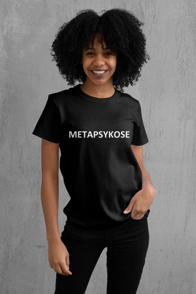 T-shirt femme Metapsykose, collection blanc, Le Hardcore Français,