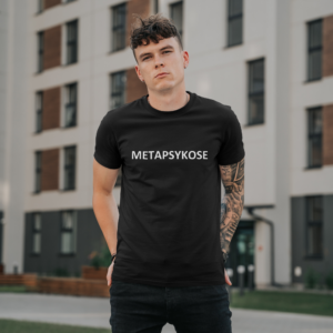 T-shirt homme Metapsykose, collection blanc, Le Hardcore Français,