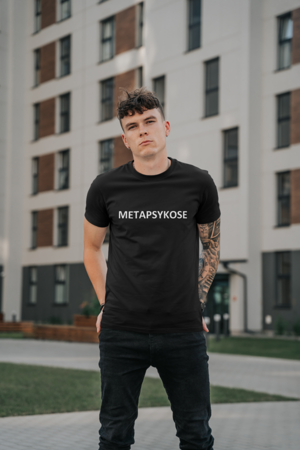 T-shirt homme Metapsykose, collection blanc, Le Hardcore Français,