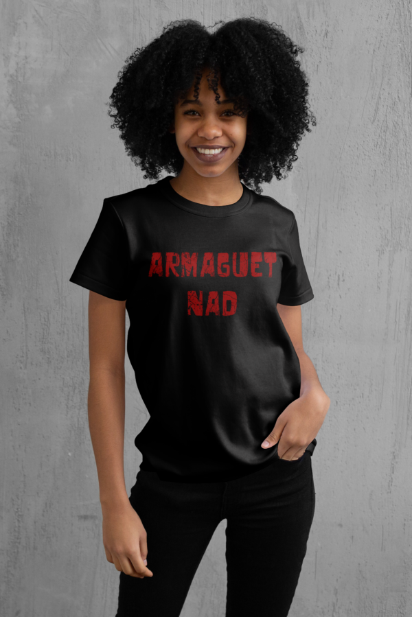 T-shirt femme logo rouge Armaguet Nad, S.O.D.O.M, Le Hardcore Français