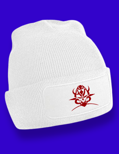 Bonnet blanc S.O.D.O.M / Armaguet Nad (logo rouge)