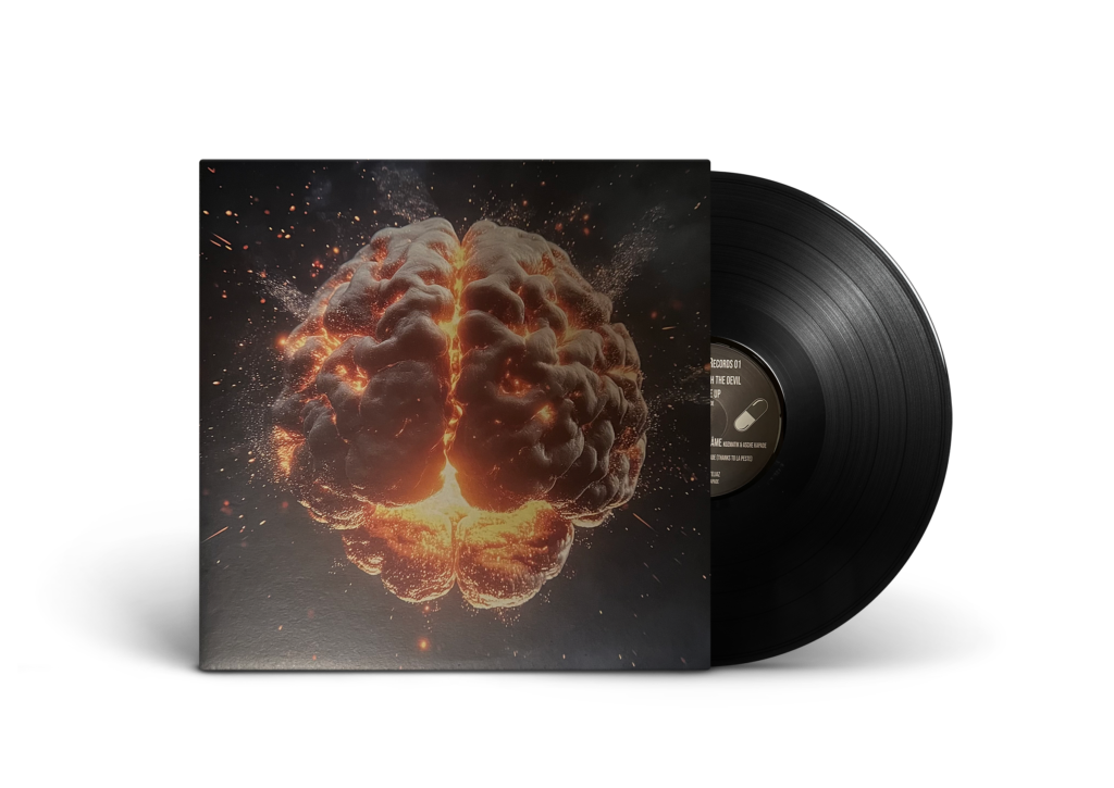 VINYLE - Brain ExTaz-E Records 01 Asche Kapade Kosmatik Minou