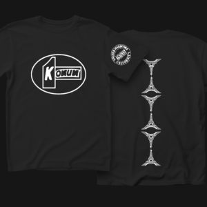 T shirt komum, le hardcore français